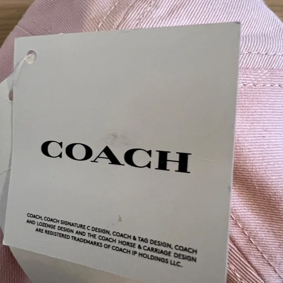 Coach pink ball cap - Picture 3 of 7